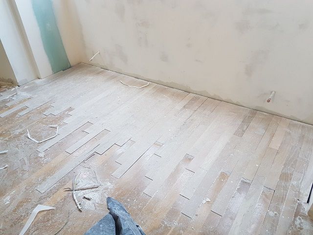 Instalación de la tarima Exterpark de Composite en Rivas
